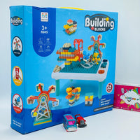Thumbnail for 55 pieces 3 in 1 puzzle blocks table