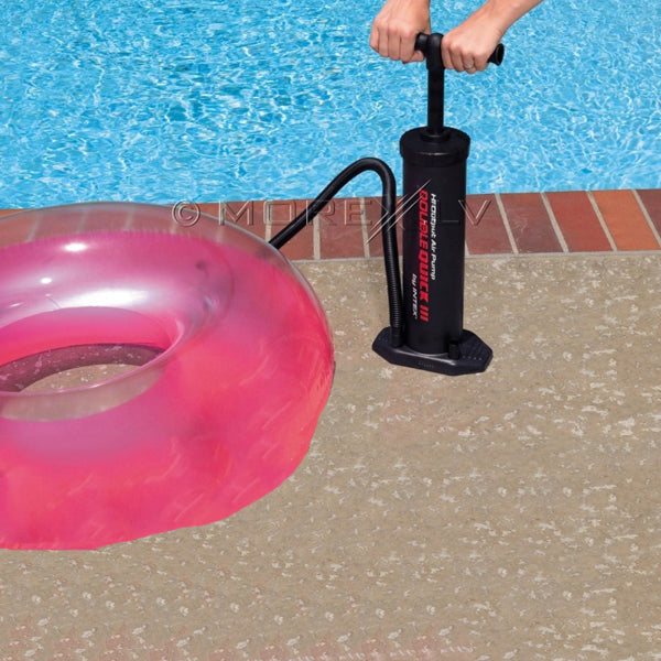 intex double quick air inflation pump pool