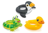 Thumbnail for Intex Animal Split Ring Zebra Duck Penguin