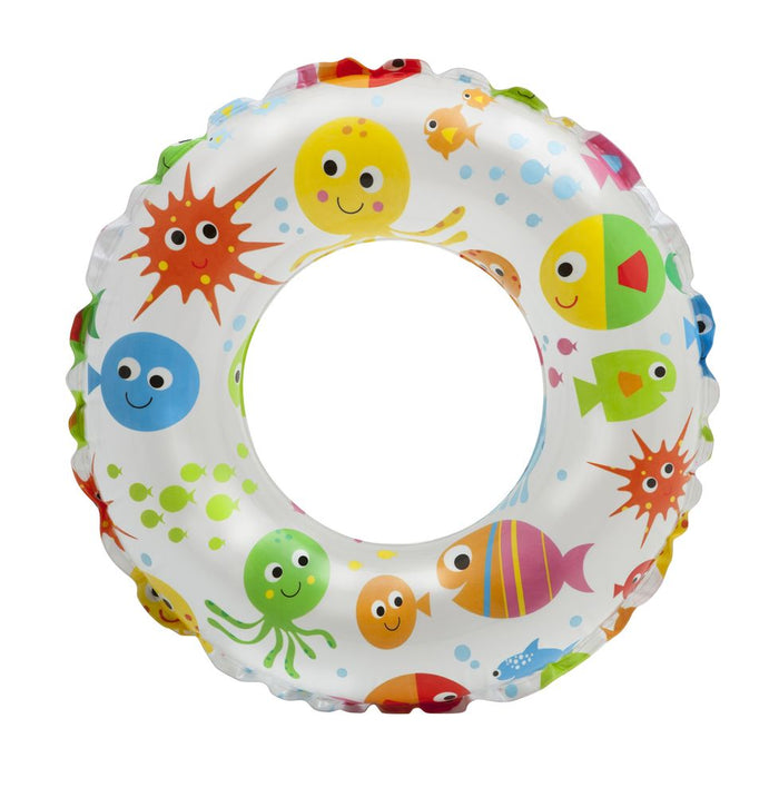 Intex Lively Print Swimming Pool Tube Ring