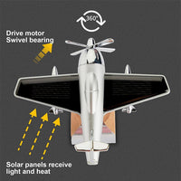 Thumbnail for Aeroplane Solar Car Air Freshener Perfume Diffuser