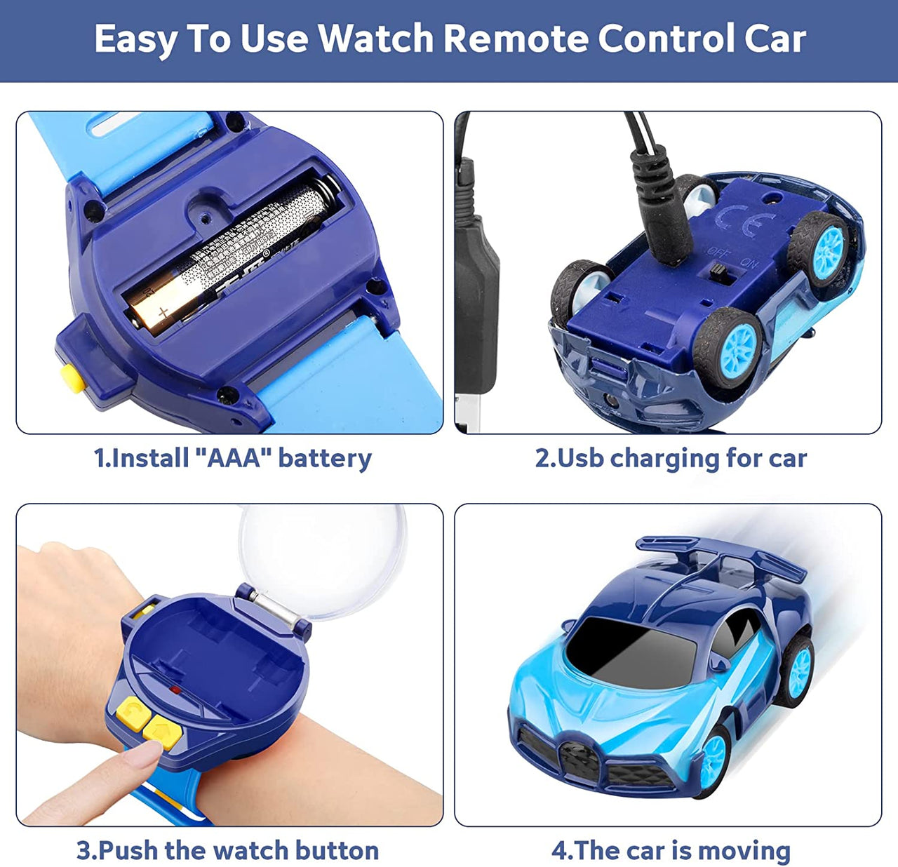 Wrist Watch Remote Control Car