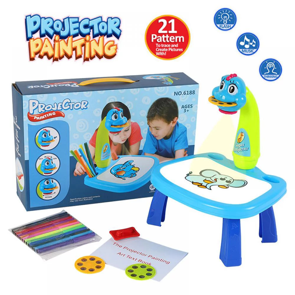 Projector Painting Activity Toy Learning Kit