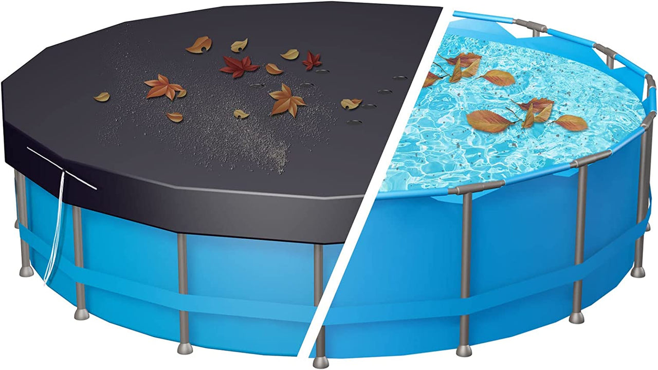 Pool Cover for 15' (4.57 m) Diameter Frame Pools