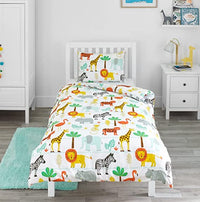 Thumbnail for Jungle Animals Bedsheet For Kids