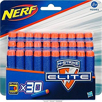 hasbro nerf n strike elite refill pack of 30 dart