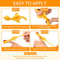 Thumbnail for Rubber Chicken Slingshot - 3 Pcs