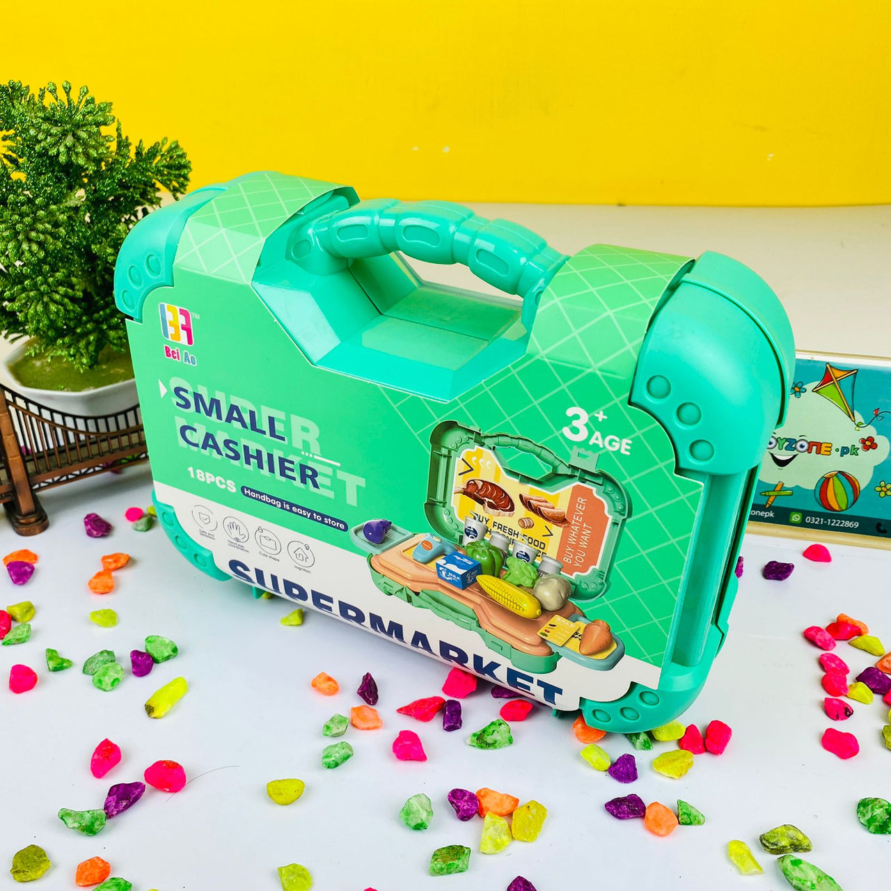 18 pcs super market briefcase