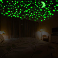 Thumbnail for Wall Stickers - 3D Stars Glow In The Dark