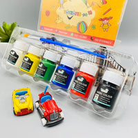 Thumbnail for 6 tubes fabric colours painting set