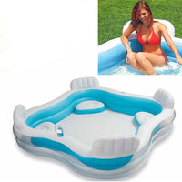 Thumbnail for intex swiming family pool inflatabe seats