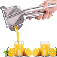 Hand Press Metal Juicer Machine,