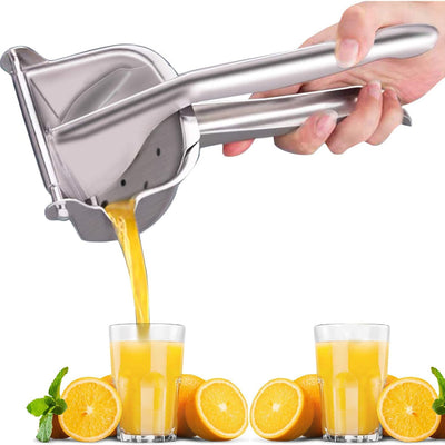 Hand Press Metal Juicer Machine,