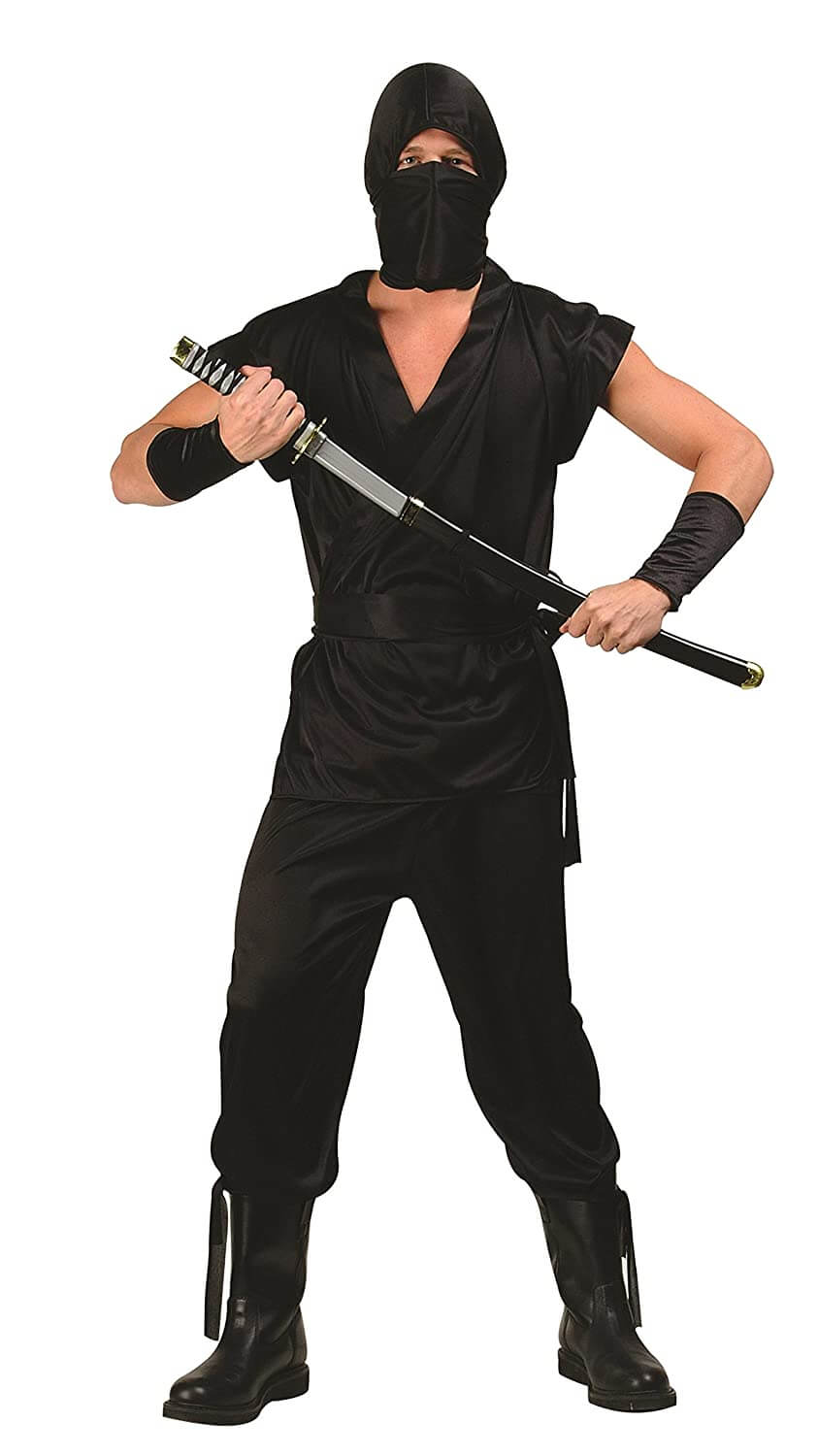 invisible ninja adult costume