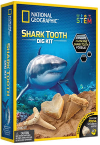 Thumbnail for national geographic shark tooth dig kit