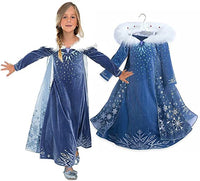 Thumbnail for copy of disney frozen elsa isnpired girls ice queen costume dress