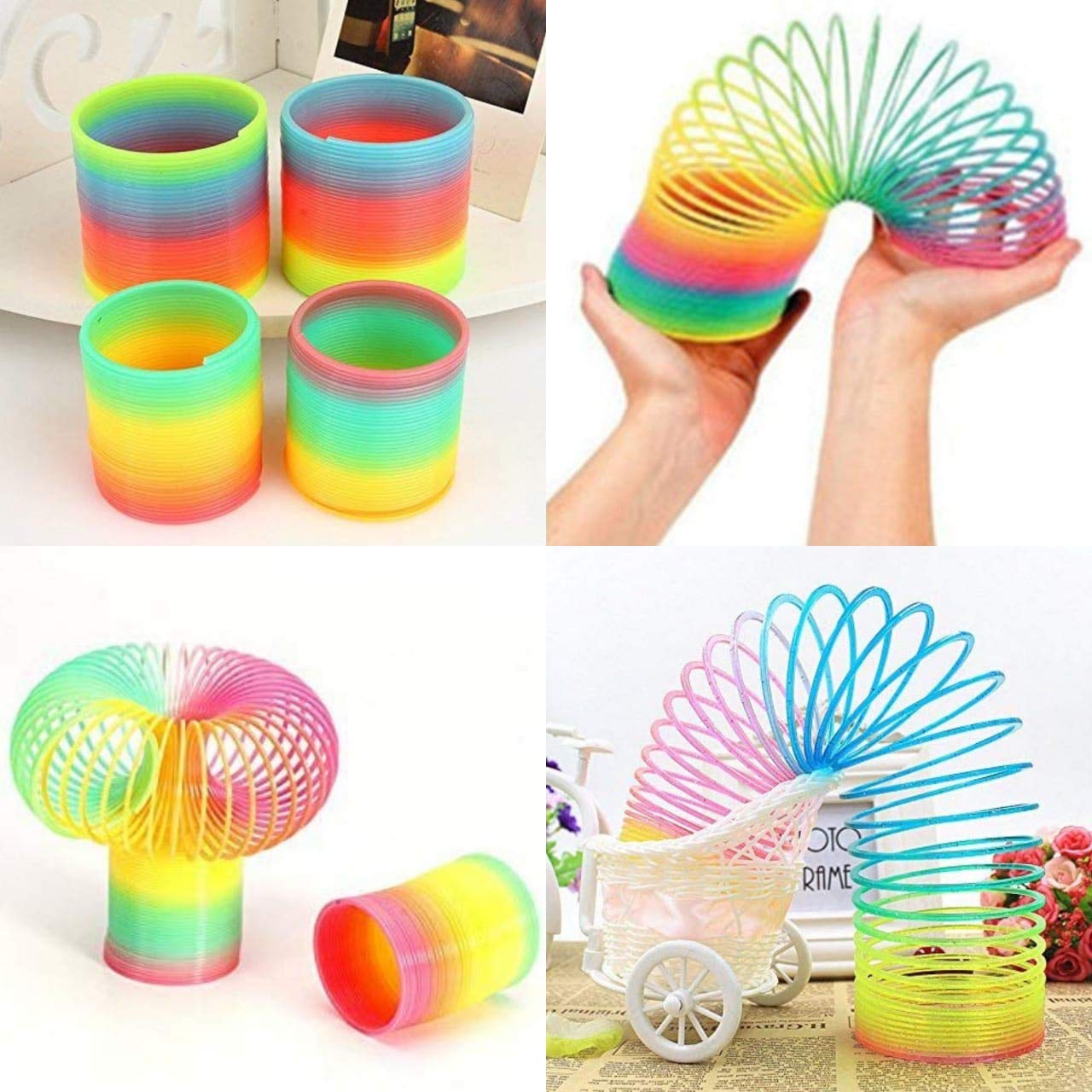 Magic Slinky - Plastic Rainbow Springs