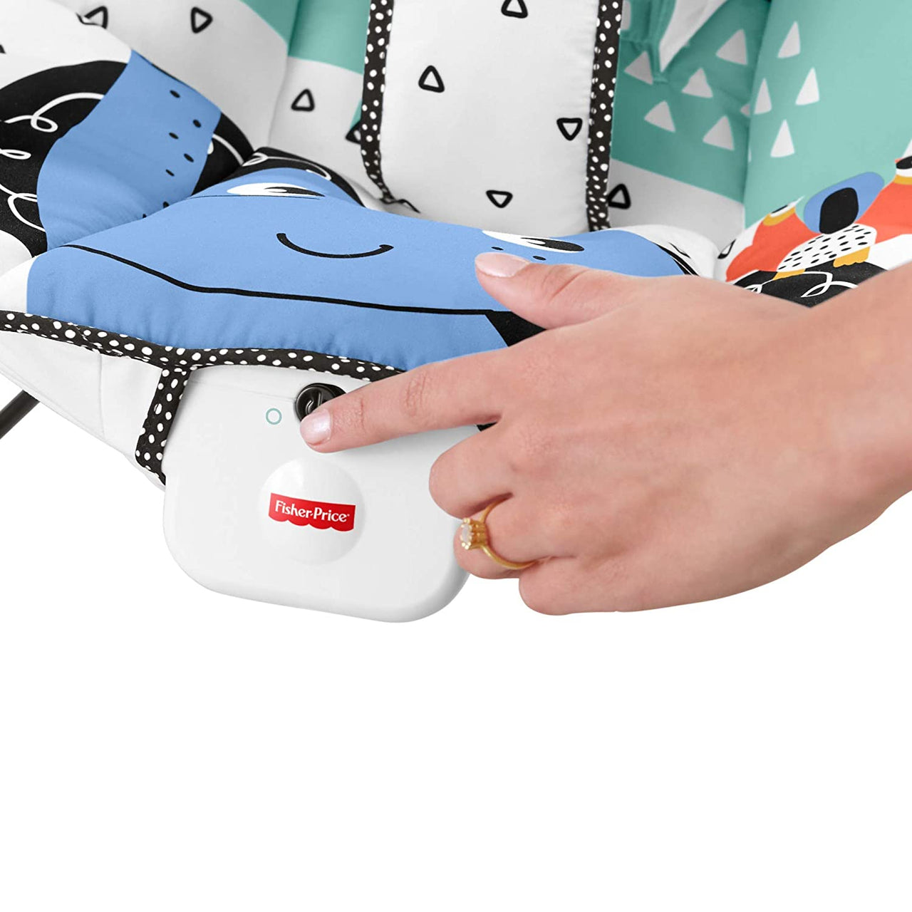 fisher price deluxe bouncer signature style