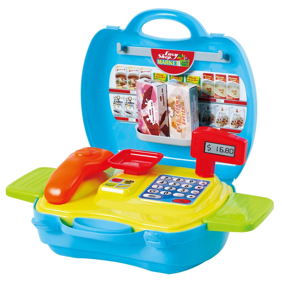 playgo my carry along market 17 piece