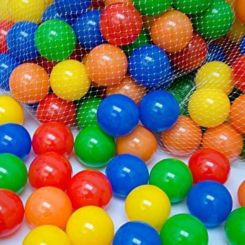 colorful ocean balls tent house balls