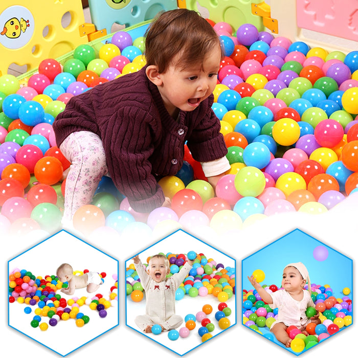 colorful ocean balls tent house balls