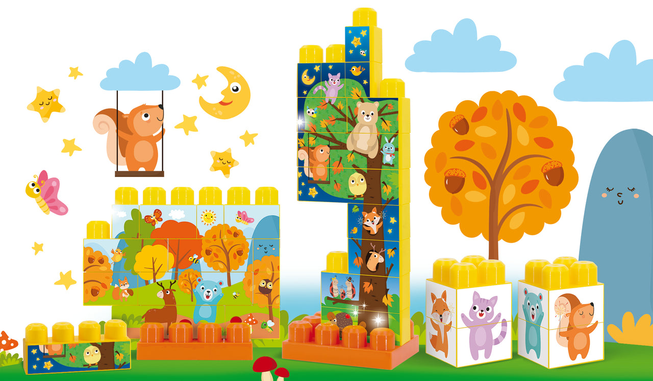 copy of lisciani 3d animal baby puzzle and blocks