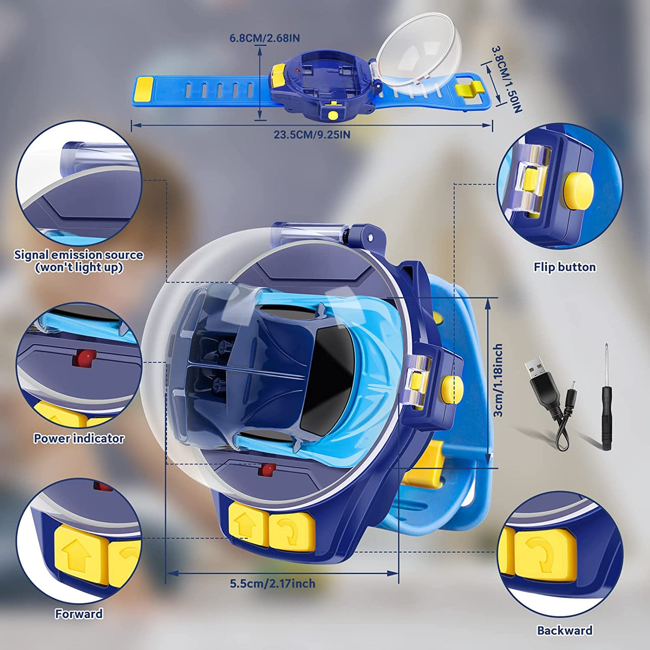 Wrist Watch Remote Control Car