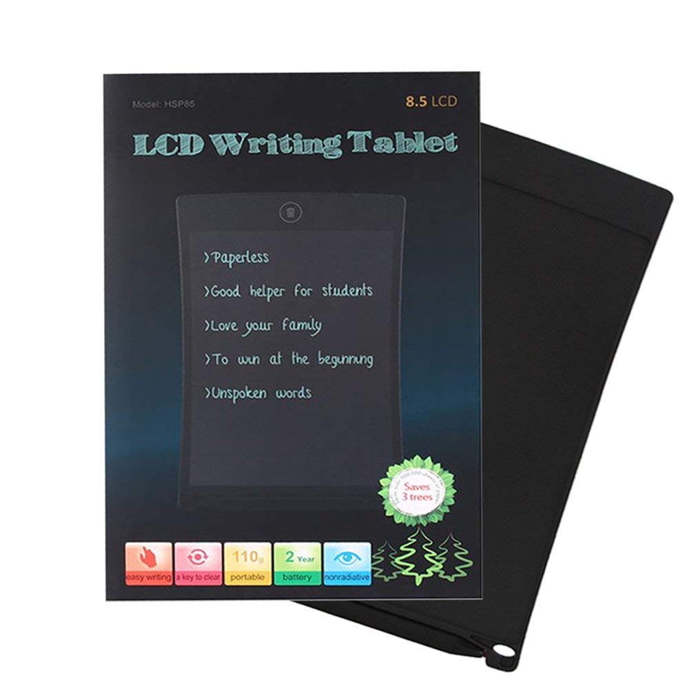 8 5 inch lcd writing tablet black