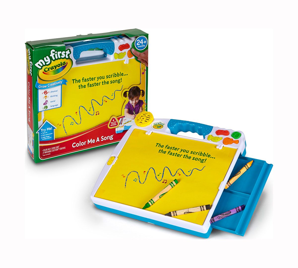 crayola my first crayola color me a song