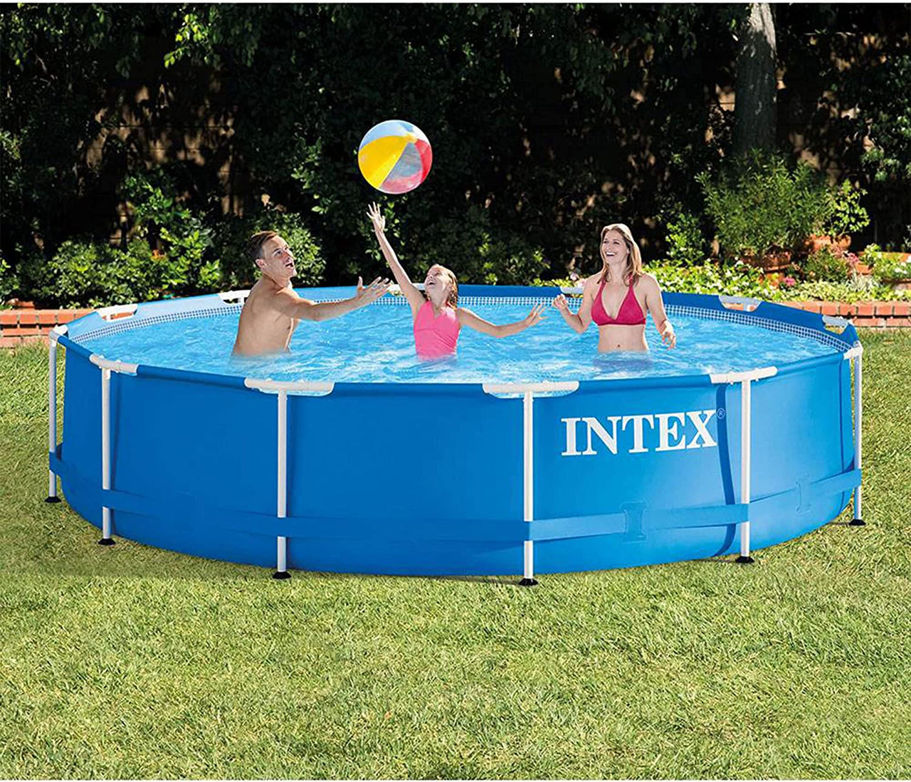 Intex Metal Frame Pool with Filter Pump