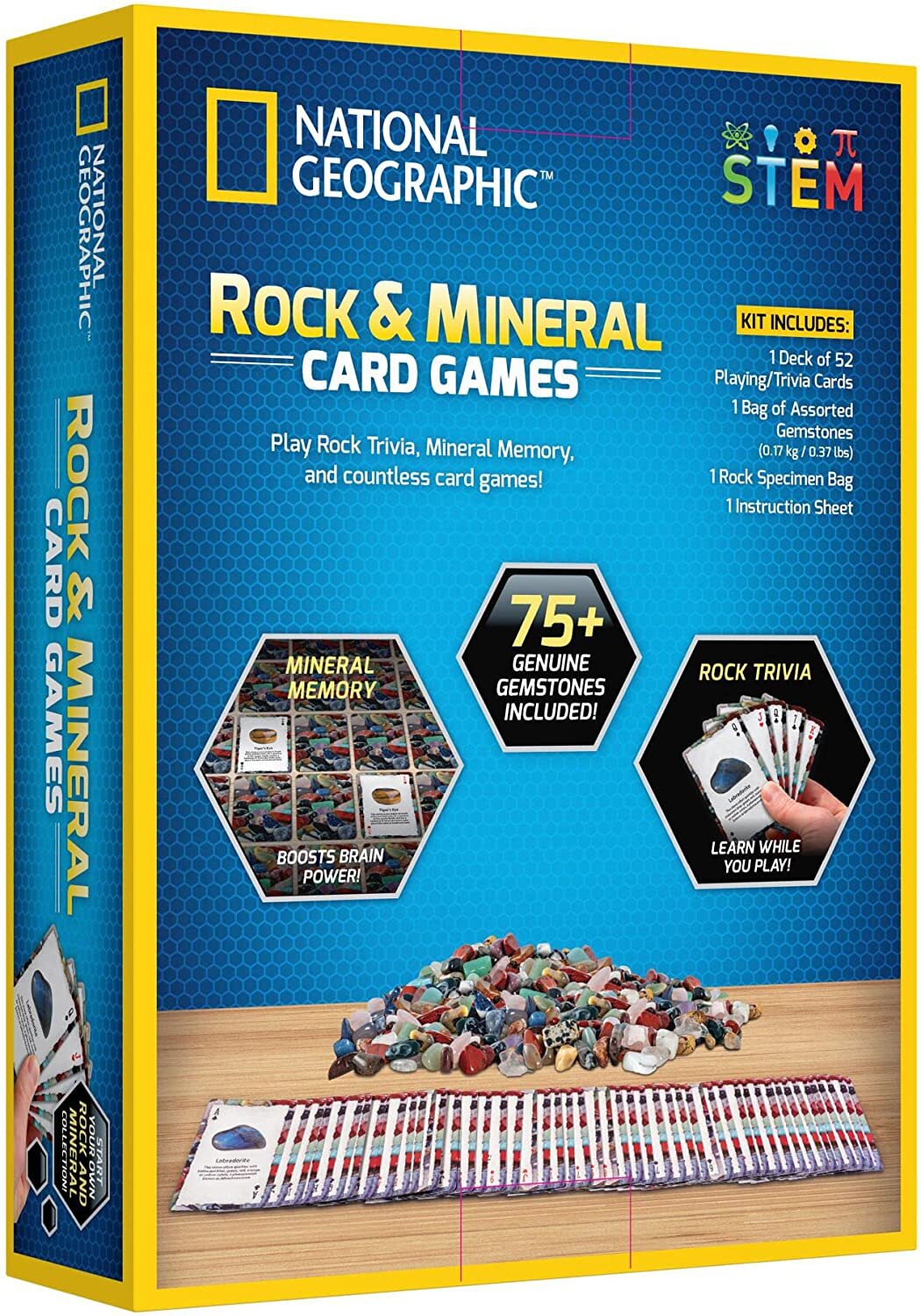 National Geographic Rock & Mineral Card Games