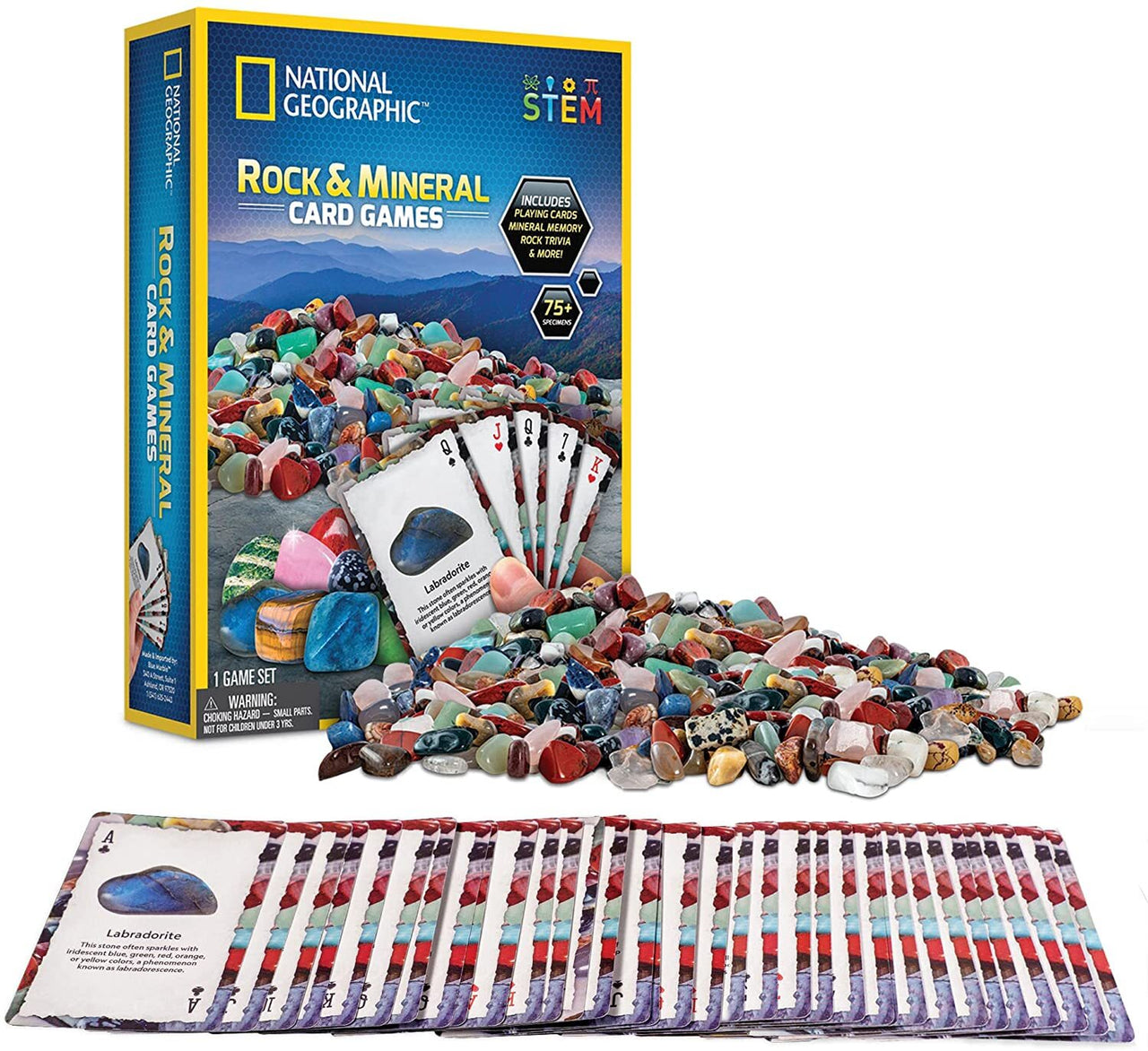 National Geographic Rock & Mineral Card Games