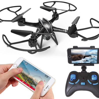 WIFI HD Camera Drone with FPV Gyro Flash Lights