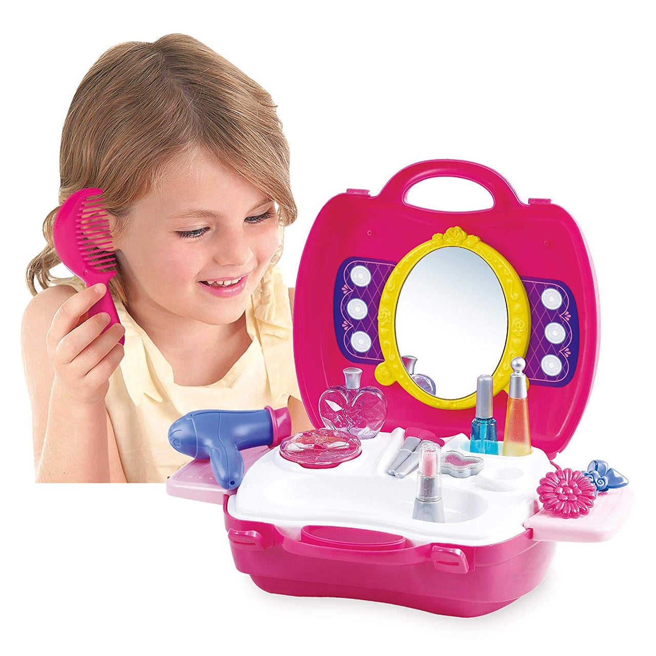 playgo my carry along beauty salon 19 piece
