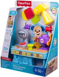 Thumbnail for fisher price laugh and learn busy learning tool bench