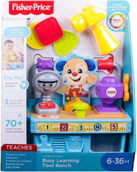 Thumbnail for fisher price laugh and learn busy learning tool bench