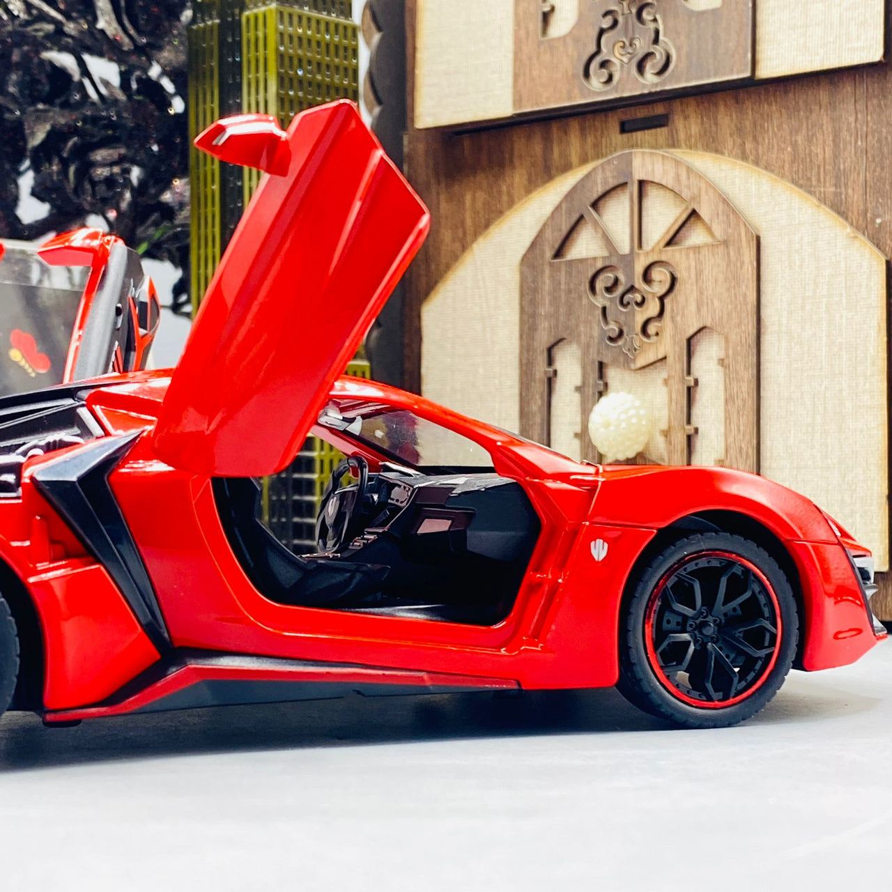 lykan hypersport super racing car