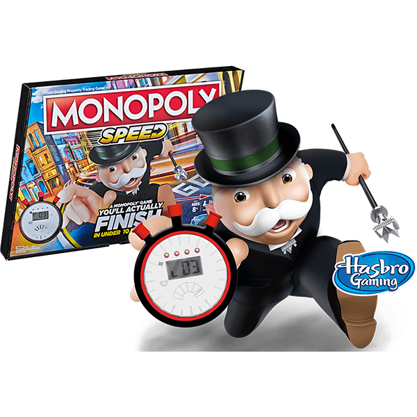 hasbro monopoly speed game