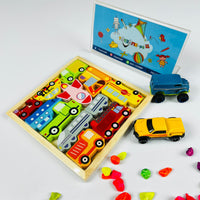 Thumbnail for vehicle-wooden-puzzle