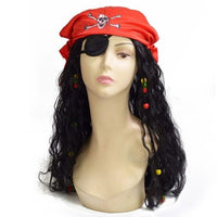 Thumbnail for halloween pirates of the caribbean pirate wig