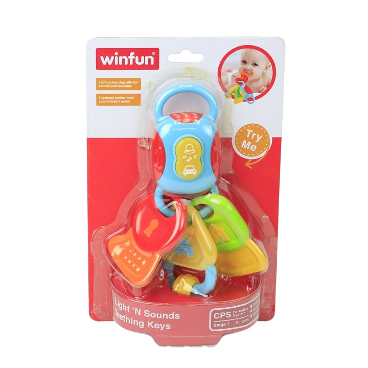 Light and Sounds Teething Keys