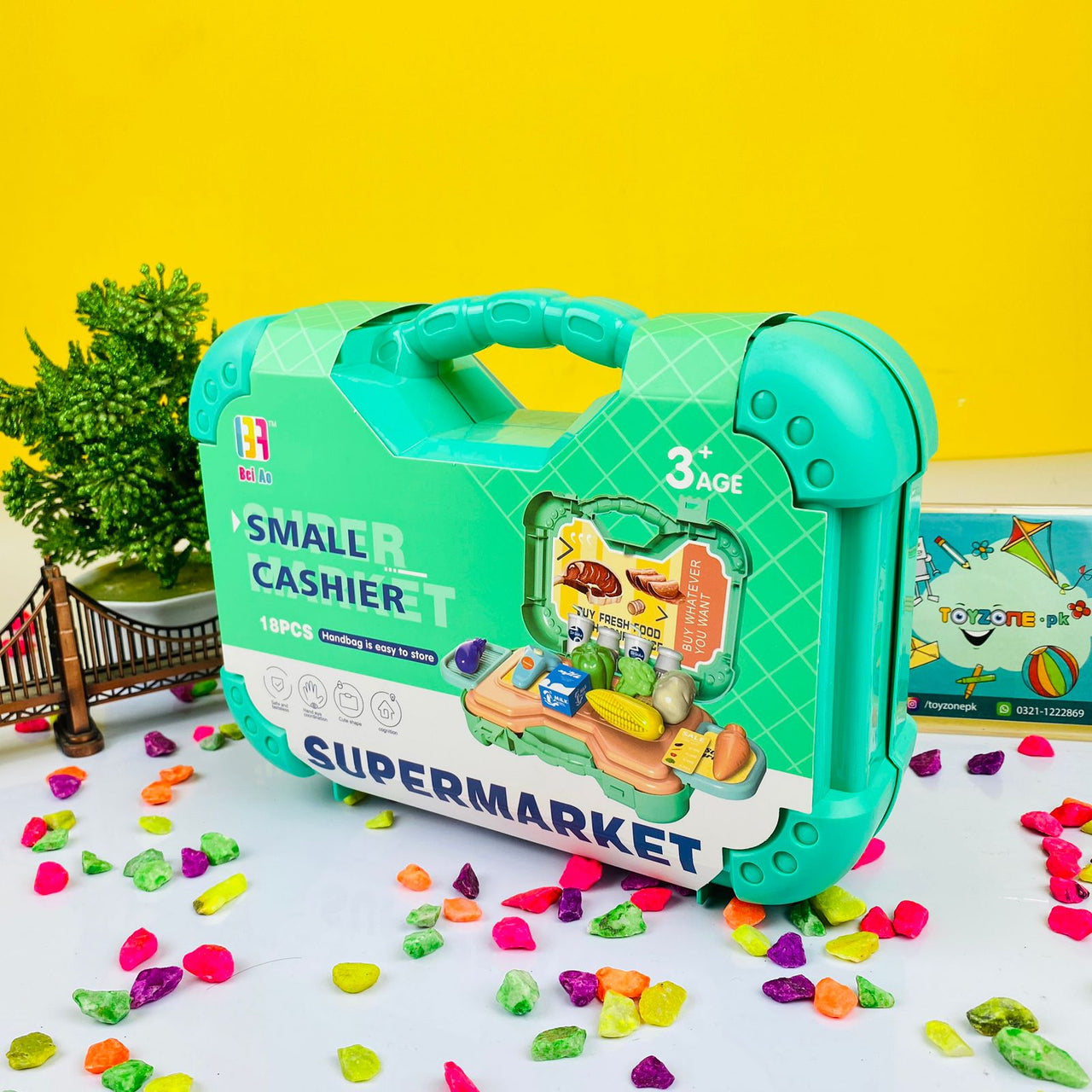 18 pcs super market briefcase