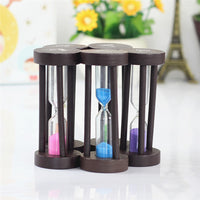 Thumbnail for Wooden Hourglass Sand Clock 3 Minutes Home Decoration