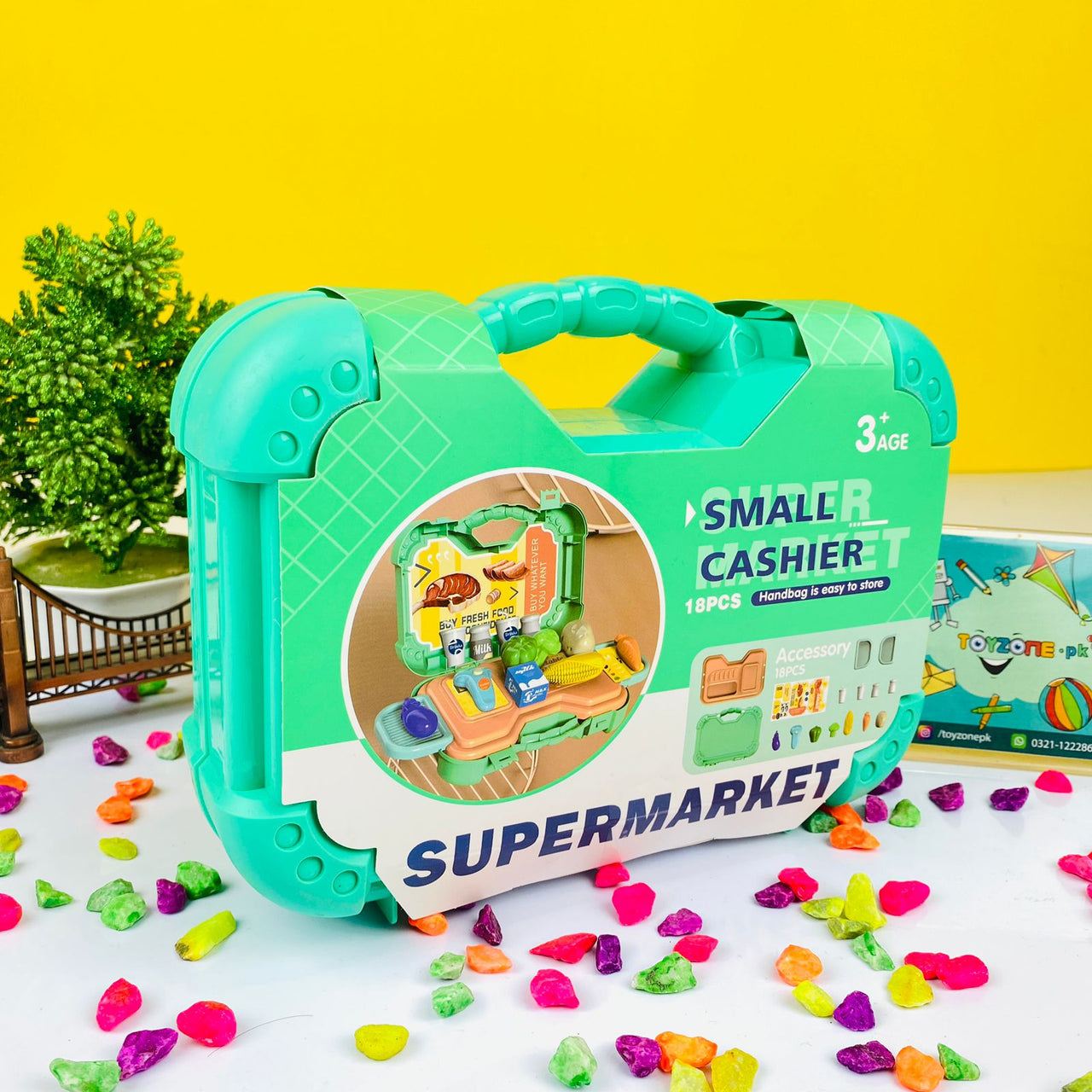 18 pcs super market briefcase