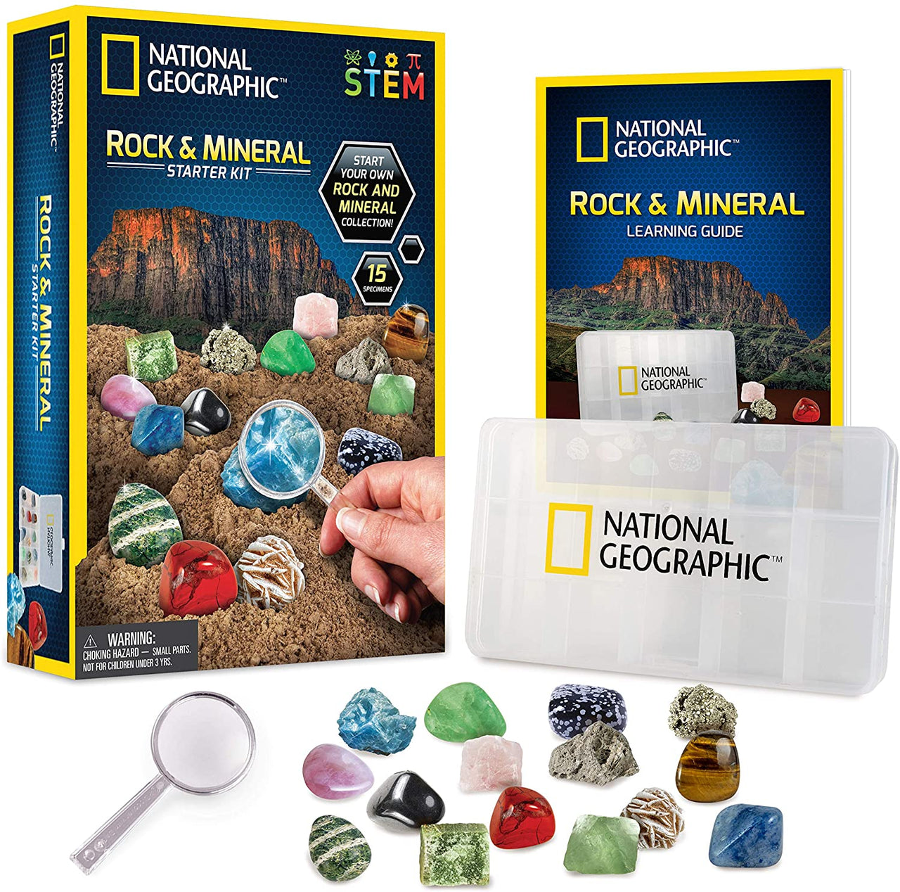 national geographic rocks and minerals education set