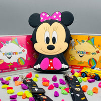 Thumbnail for rubber mickey mouse stationary zipper bag tzp1