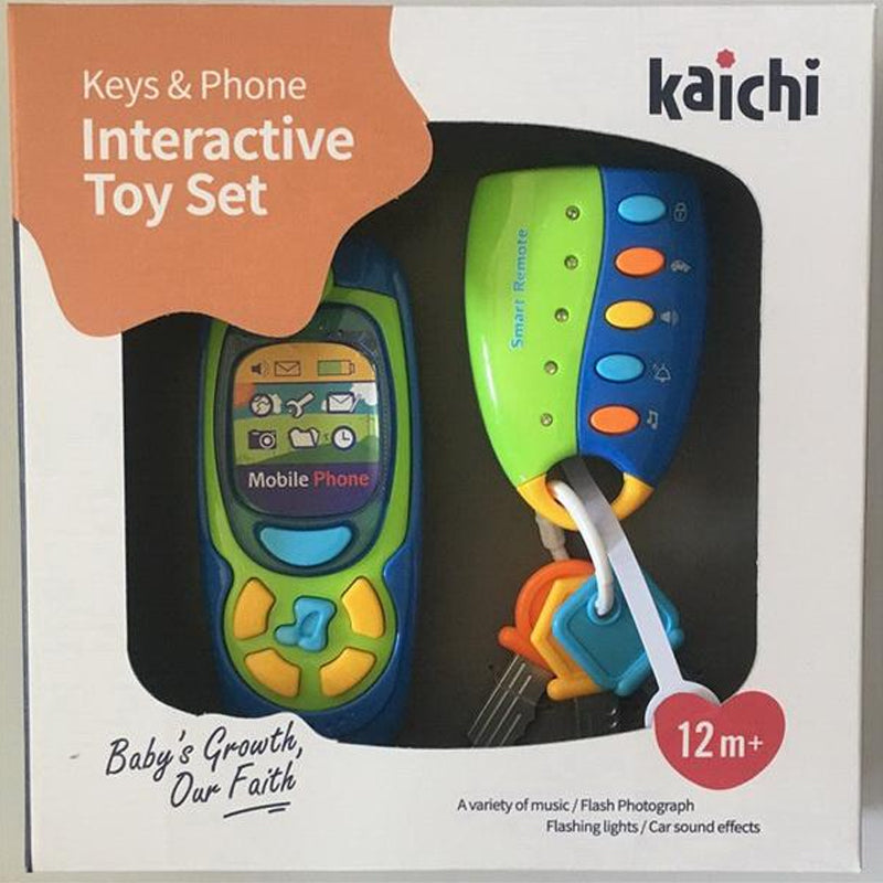 musical and interactive mobile phone and car keys