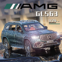 Thumbnail for Mercedes Benz GLS63 AMG Diecast Model Car