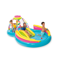 Thumbnail for Intex  Rainbow Inflatable Playground Pool