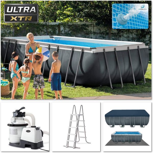 Intex Ultra XTR Frame Rectangular Pool Set